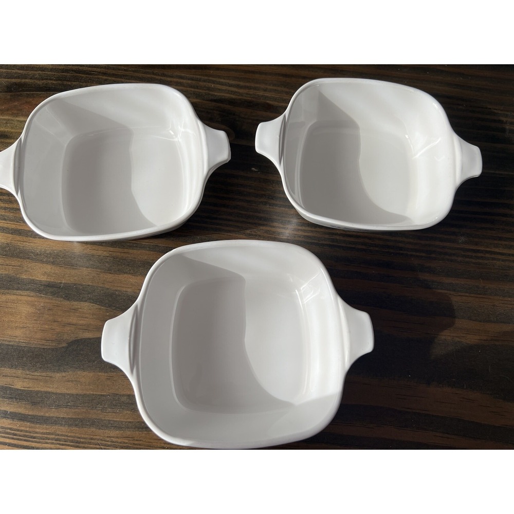 3 Vintage CORNING WARE Blue Cornflower PETITE PAN P-41  1 & 3/4 Cup‎ Made in USA - Picture 3 of 5